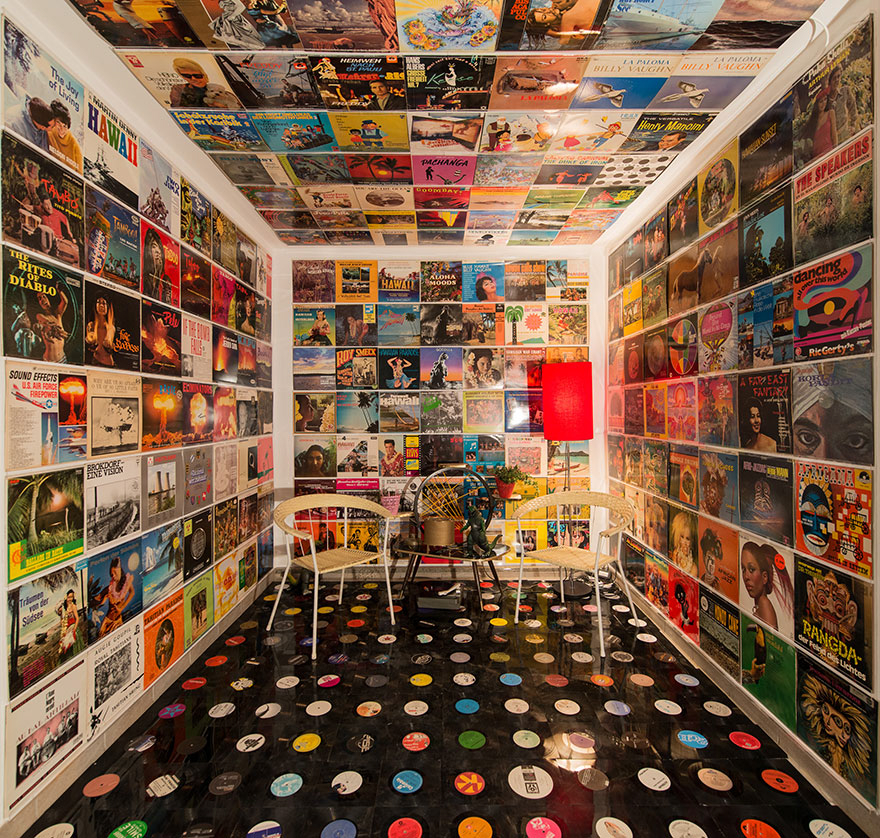 Soundart Vinyl Culture, Vinyl Record Floor